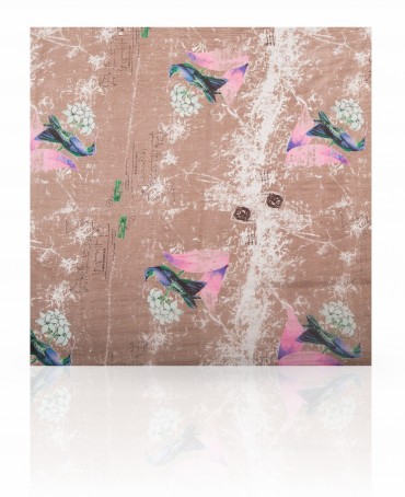 Палантин Женский S-VINTAGE.BIRD/BROWN